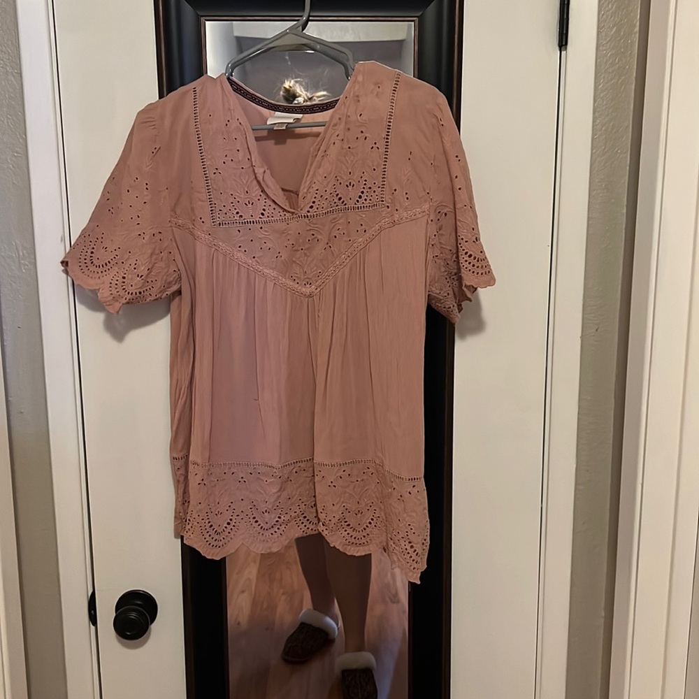 Pink top
